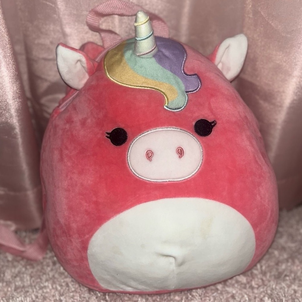 unicorn ilene squishmallow backpack